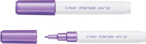 Pilot MARKER PERMANENTNY OKRĄGŁY FIOLETOWY METALICZNY PINTOR PT-EF-MV