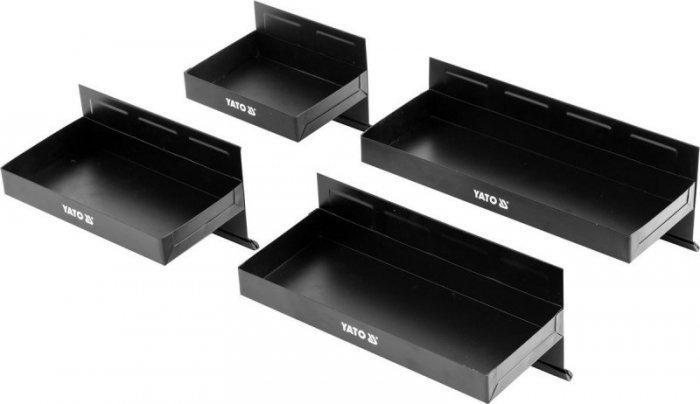Yato YATO ZESTAW PÓŁEK MAGNETYCZNYCH 4szt. YT-08682