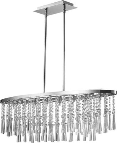 Lampa wisząca Spotlight Lampa wisząca chrom nad stół Spotlight LUXORIA 9028828