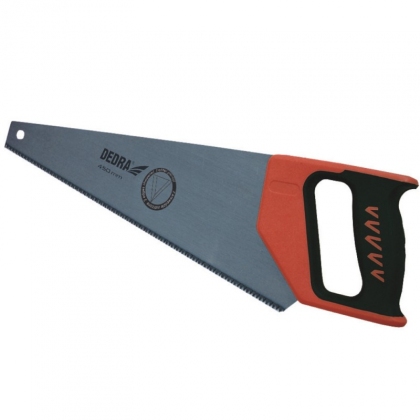 Dedra Piła płatnica 450mm uchwyt wykładany gumą hartowane zęby - 1218