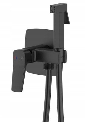 4529-512-81 / KFA / MALAGA / BATERIA BIDETOWA , PODTYNKOWA , ŚCIENNA , BLACK /