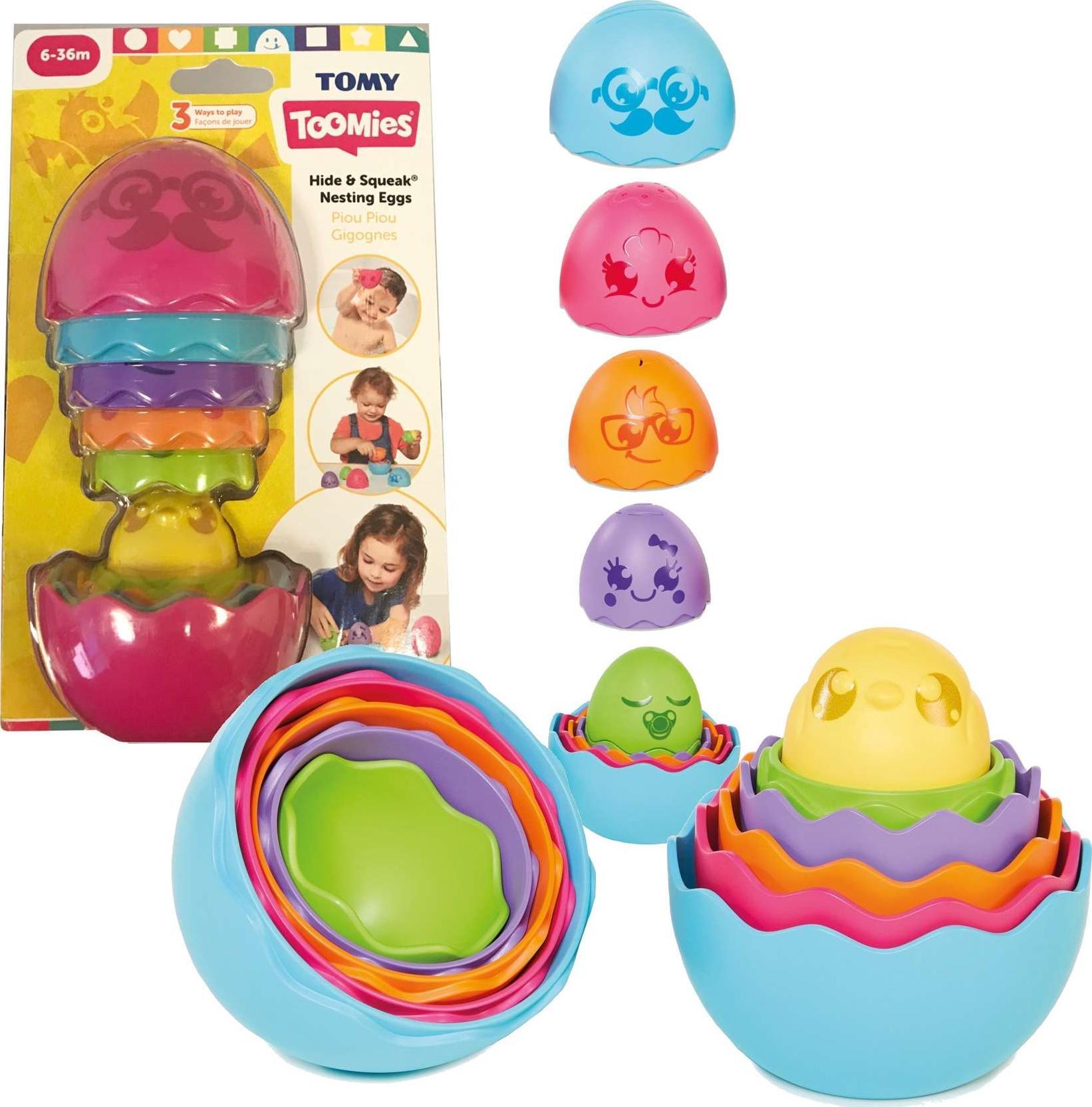 Tomy Tomy Toomies Jajko matrioszka różowe jajo