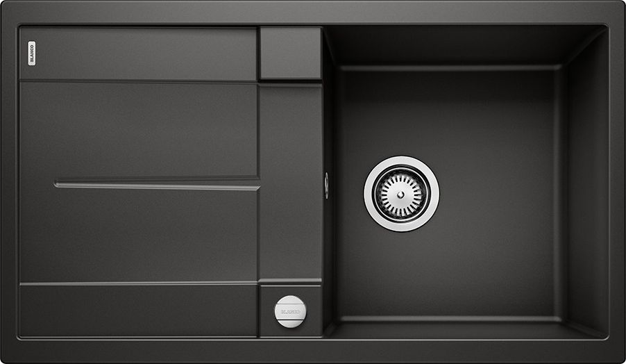 Zlewozmywak Blanco Metra 5 S Silgranit czarny korek automatyczny (525918)