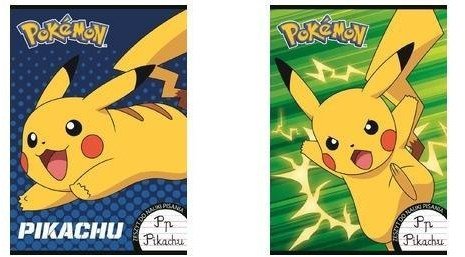 Zeszyt A4/32K linia 2-kol Pokemon (15szt)