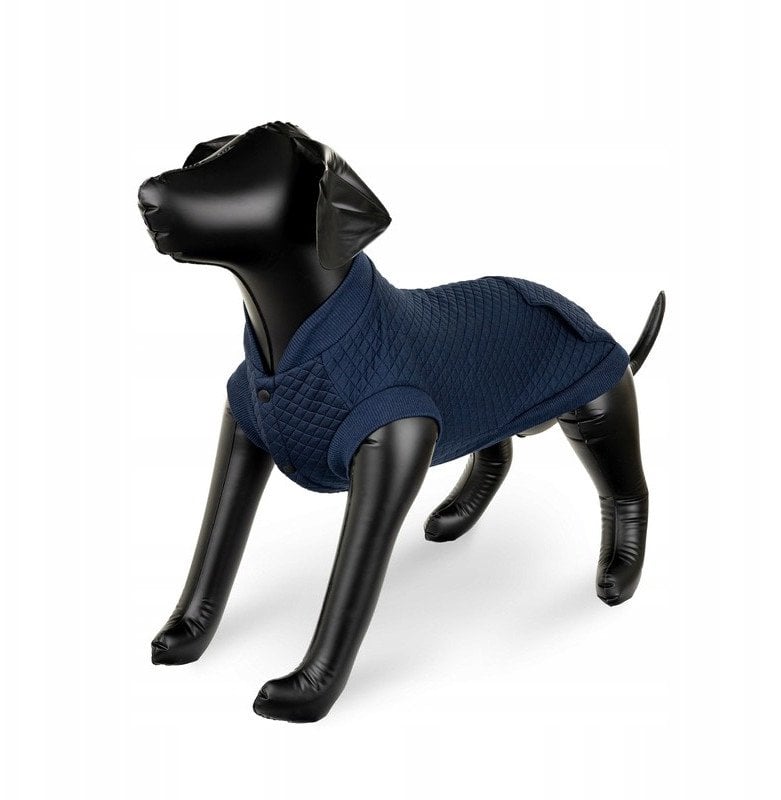 Bluza, dla psa, granatowa, pikowana, rozmiar S, 35