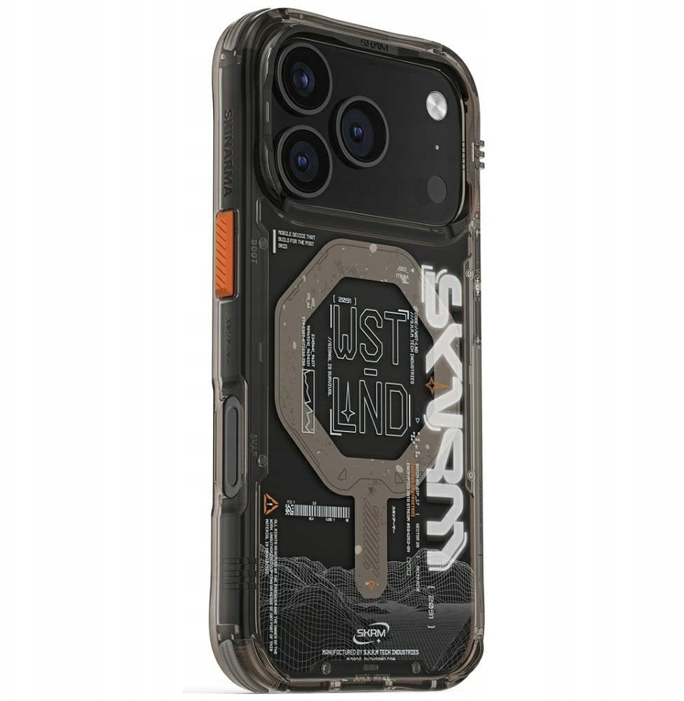 Etui Skinarma Sonix do iPhone 17 Pro Magnetic Charging stone