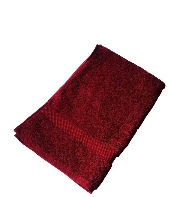 TOWEL TERRY 752 BORDO 50X80