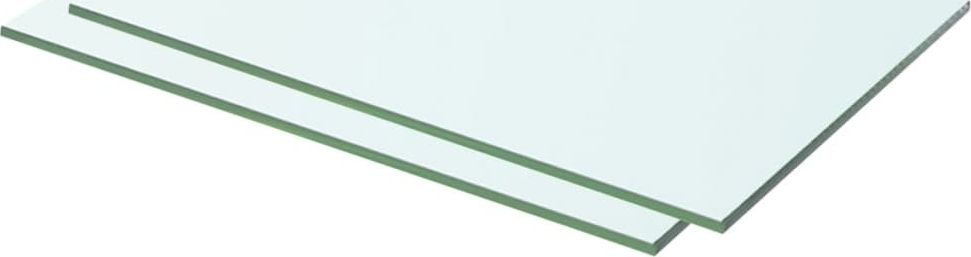 vidaXL Półka pod lustro 50cm przezroczysty (3051560)