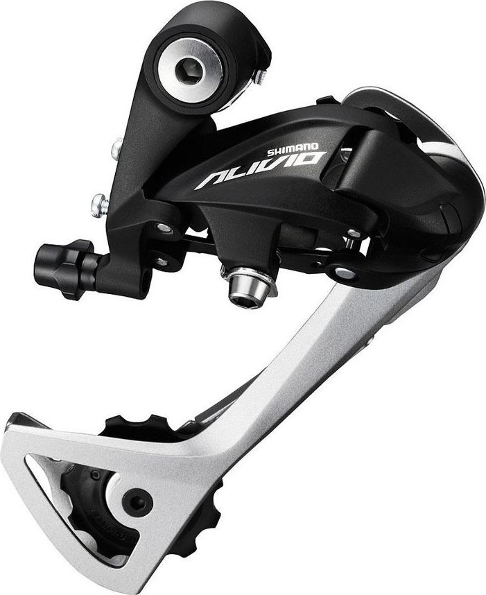 Shimano Przerzutka tylna Alivio RDT 4000 9 rzędowa SGS Top Normal czarna uniwersalny