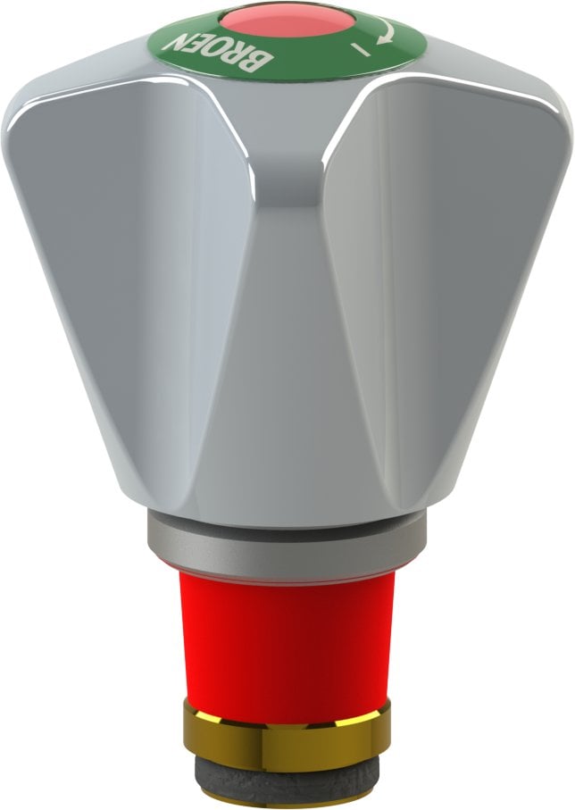 Broen Vent.Overd.Blå-rød - m.handy Keramisk Topst.