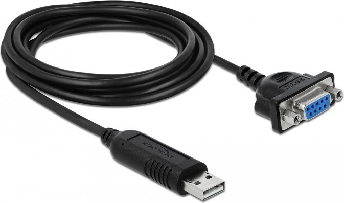 Adapter USB Delock Delock Adapter USB 2.0 Typ-A zu 1 x Seriell RS-232 DB9
