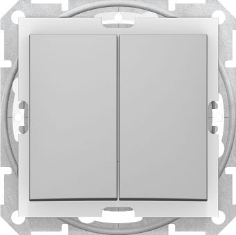 Schneider Electric Łącznik świecznikowy Sedna aluminium - SDN0300460
