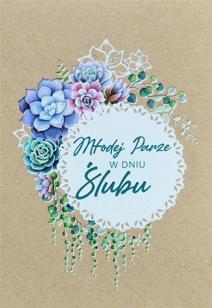 Trend Kartka okolicznościowa Ślub