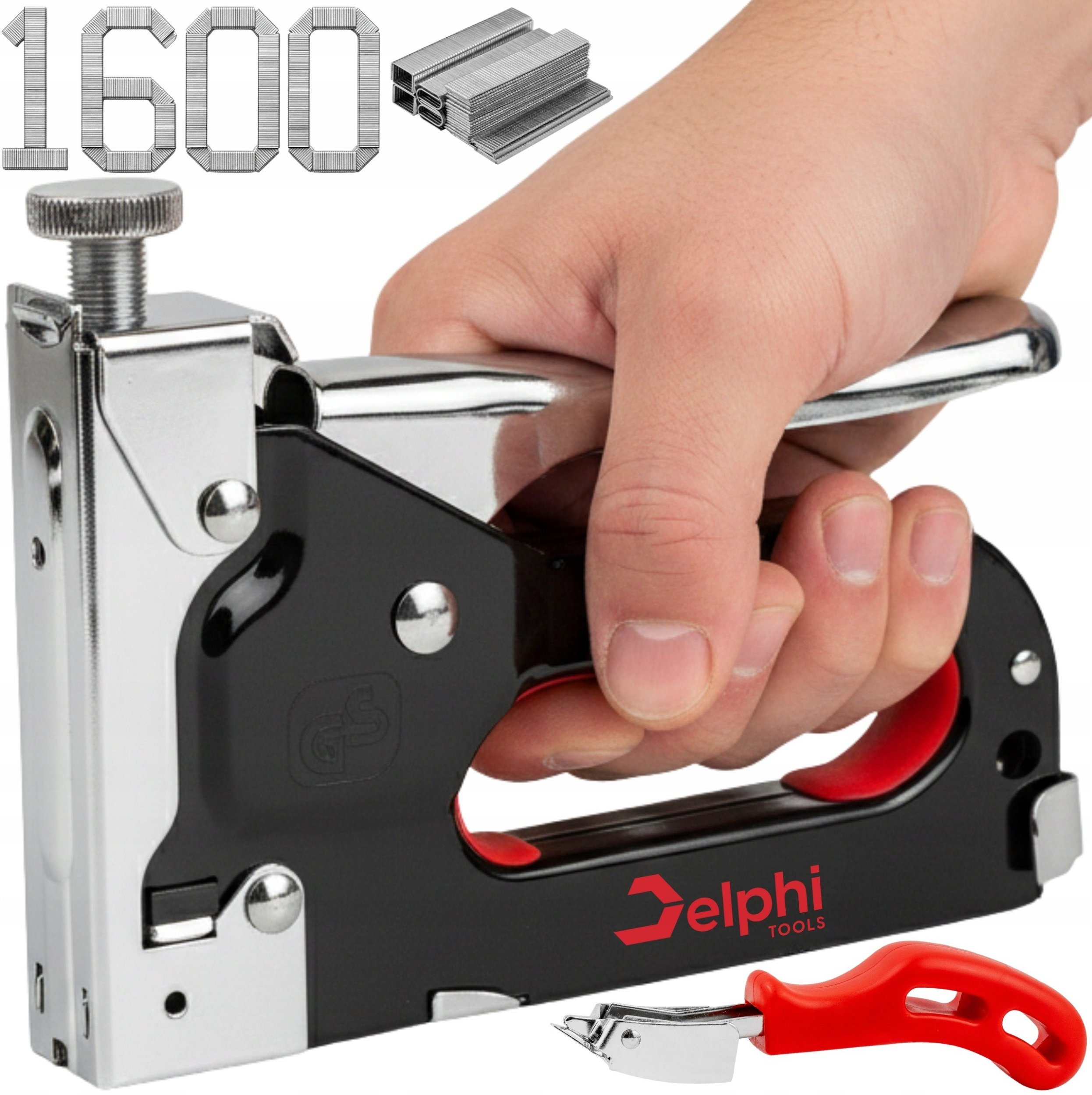 ZSZYWACZ TAPICERSKI TAKER GWOŹDZIARKA DO ZSZYWEK 4-14mm ZSZYWKI 1600szt.