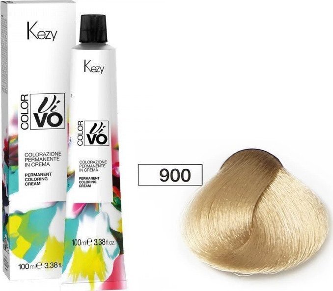 Kezy Farba do włosów Kezy Color Vivo 100 ml 900 naturalnie super jasny blond