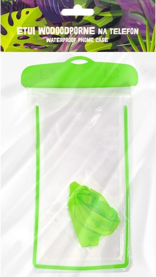 MCD Etui wodoodporne na telefon zielone