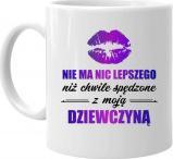 Koszulkowy Chwile spędzone z moją dziewczyną - kubek z nadrukiem