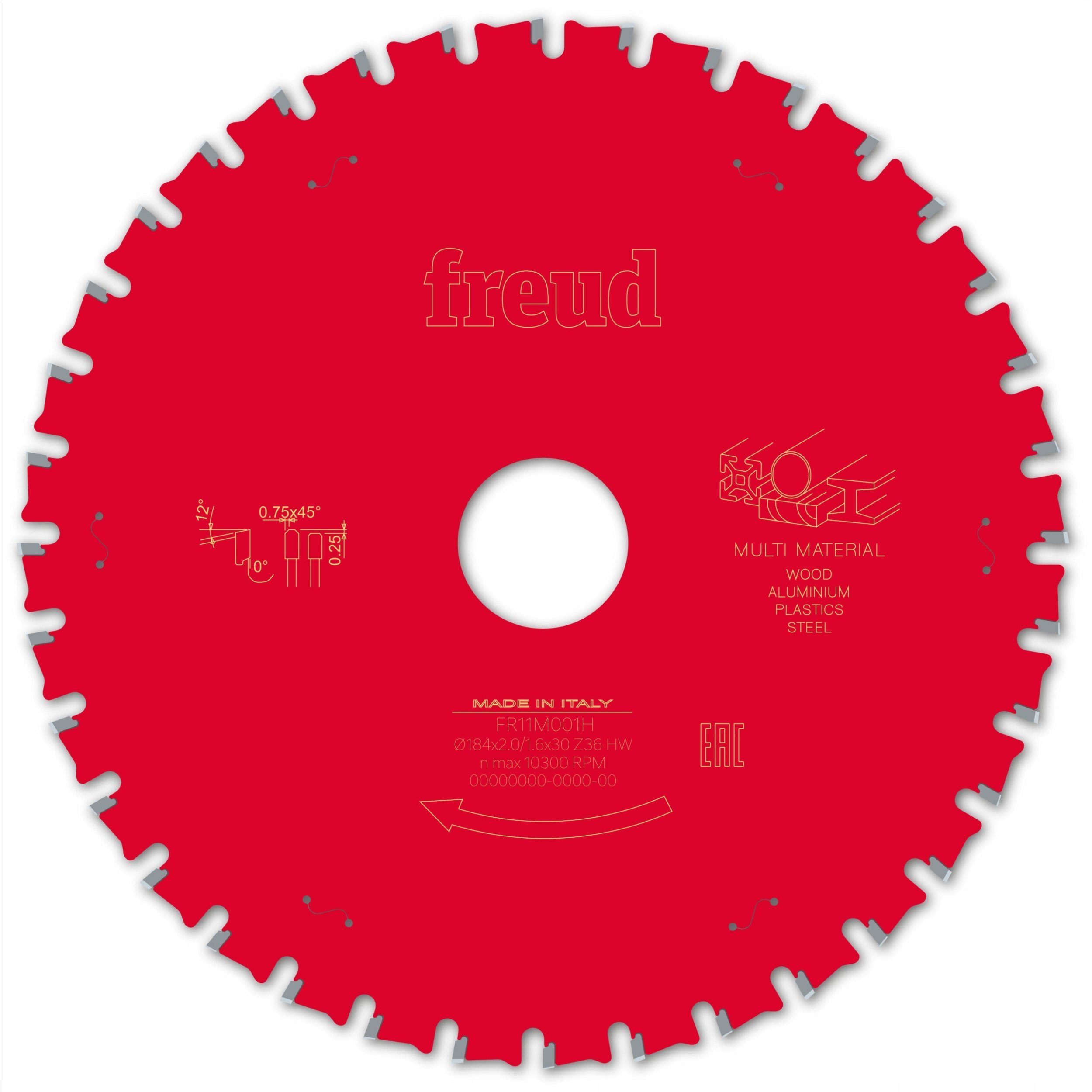 Tarcza Pil. FR11M001H 184X2,0X30-36