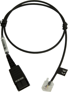 Jabra QD to RJ45 straight for Openstage