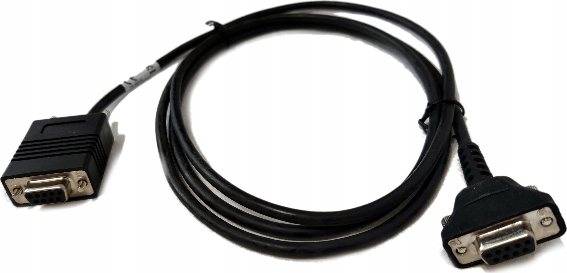 Zebra Zebra CBL-58918-02 kabel równoległy Czarny 0,7 m RS232 DB9