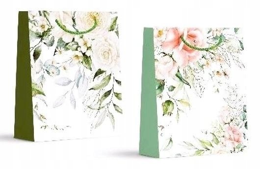 Torebka prezentowa XXL Kwiaty