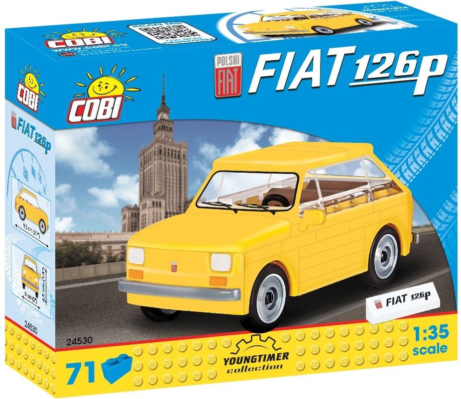 Cobi Polski Fiat 126P 71 elementów (24530)