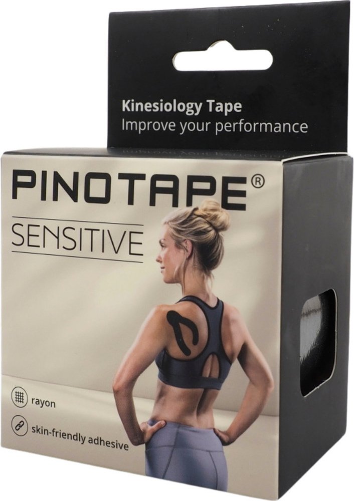 Taśma Pinotape Prosport Kinesiology 5 cm x 5 m czarna 45172
