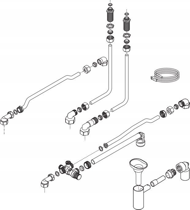 Vaillant Zestaw przyłšczeniowy do VIH R 120 - 0020152960