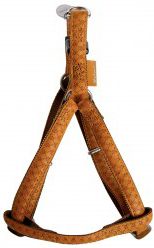 Zolux Szelki regulowane Mac Leather 15 mm - żółty