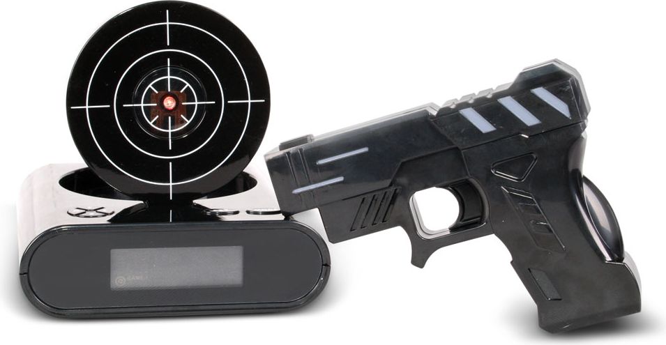 Gadget Factory Budzik snajpera - Czarny