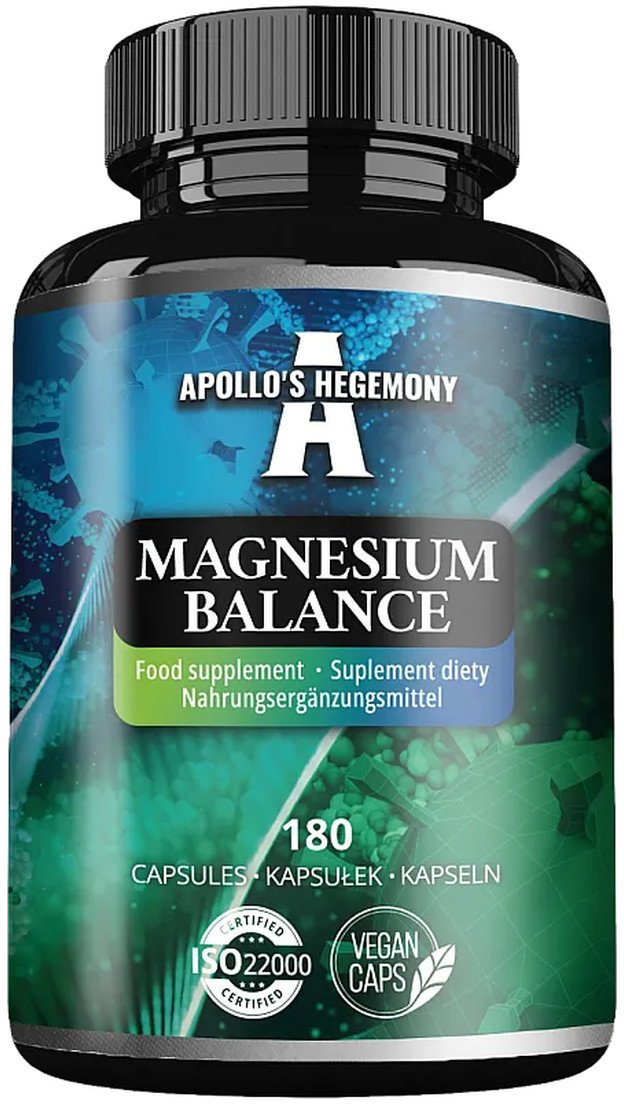 Apollo's Hegemony Magnesium Balance suplement diety 180 kapsułek
