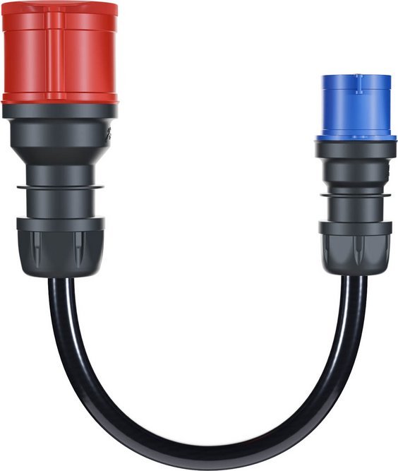 Go-e Adapter Gemini flex 22 kW CEE 3-fazy 32A - CEE 1-faza 16A (CH-04-01)