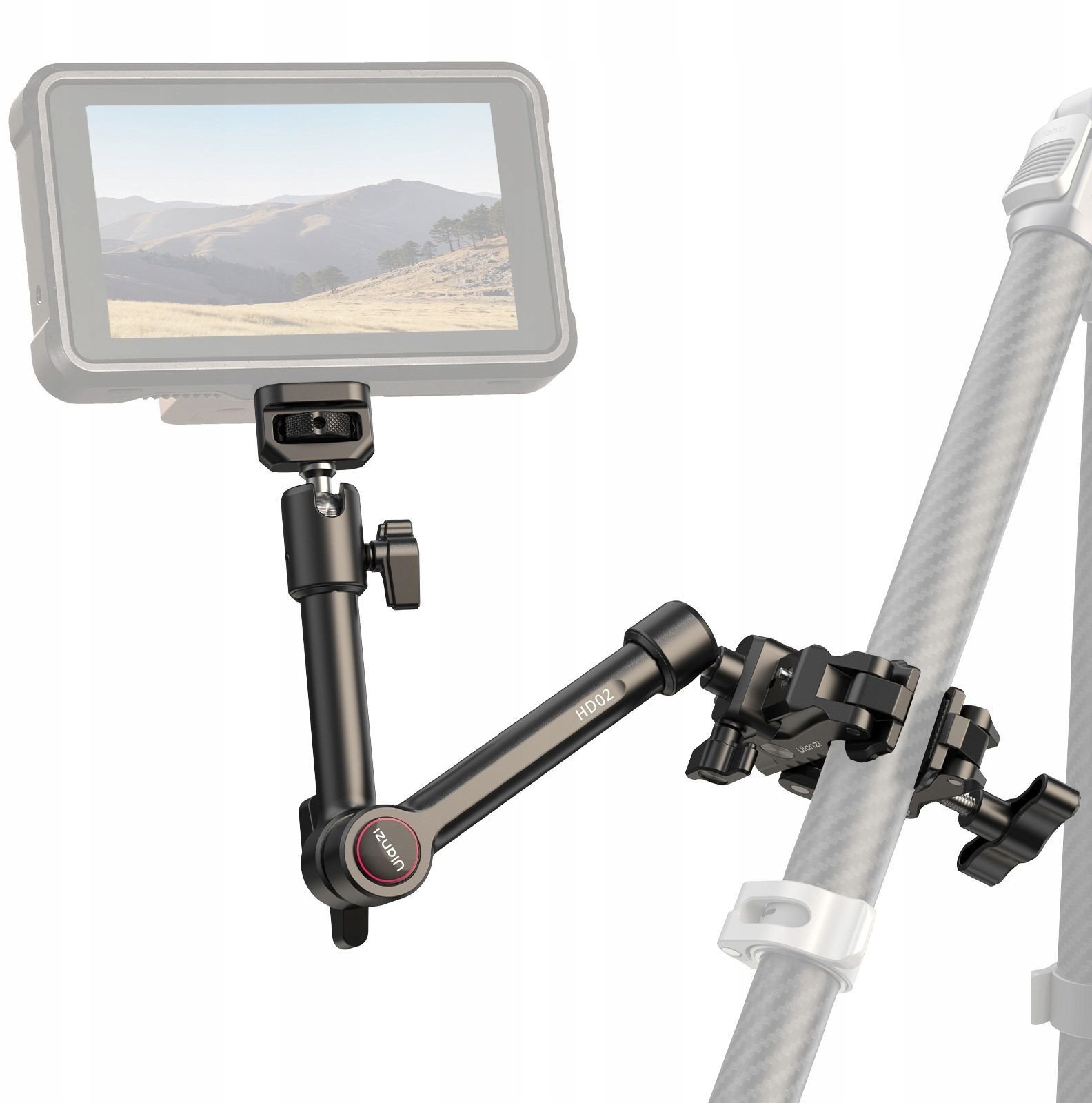 Ramię Przegub Zacisk Uchwyt Klips Imadło Magic Arm na Gwint 1/4 / ULANZI / HD02