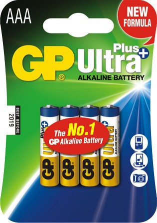 GP Bateria Ultra+ AAA / R03 4 szt.