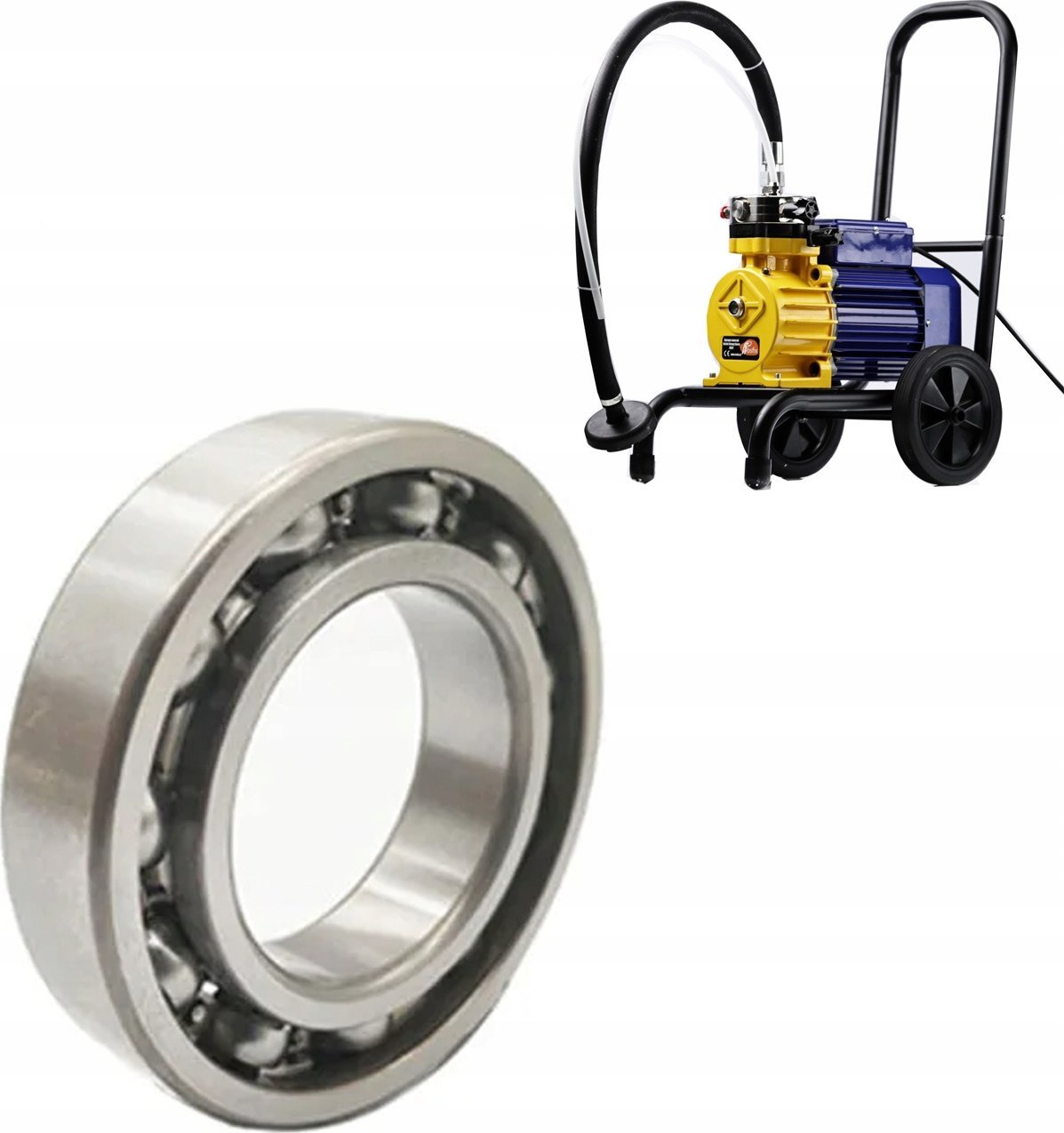 Rosfix ŁOŻYSKO 6206 DO AGREGATU AGREGAT MALARSKI STRONG STORM SS02 SBS03 ROSFIX HQ