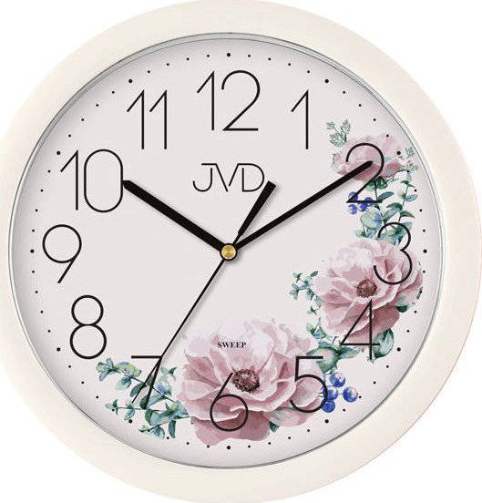 JVD Zegar ścienny JVD HP612.D8 Cichy mechanizm