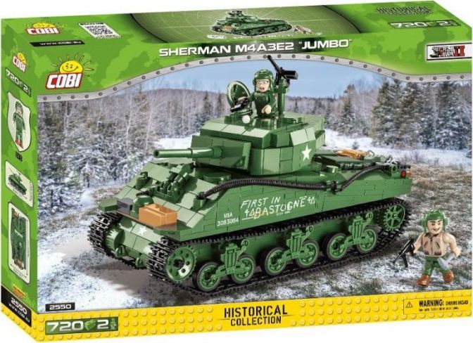Cobi Historical Collection Sherman M4A3E2 Jumbo (2550)