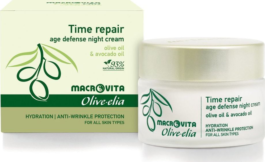 Macrovita Krem przeciwzmarszczkowy na noc z bio-składnikami wszystkie rodzaje cery 50ml