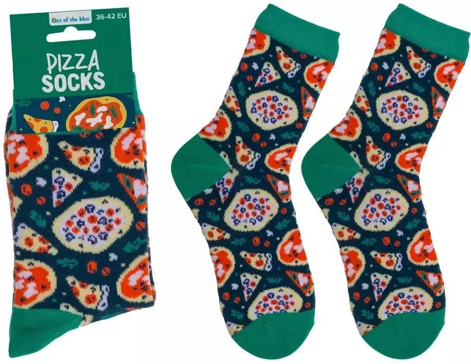 Skarpetki PIZZA dla Fanów Włoskiego Smaku - rozmiar 36-42