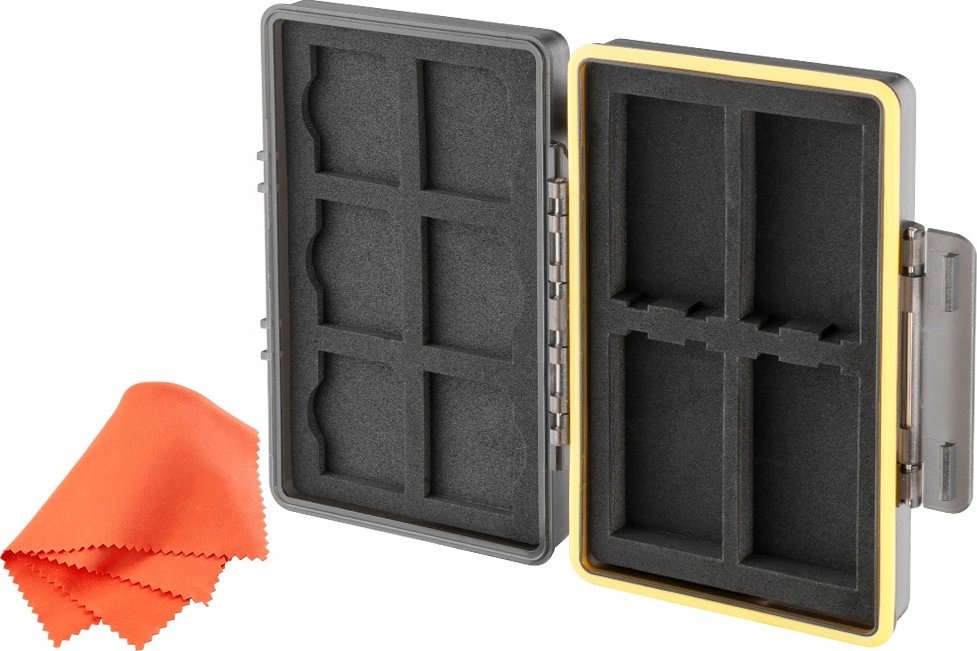 Pokrowiec JJC Etui na karty SD i baterie AA JJC BC-3SD6AA na 8 baterii typu AA