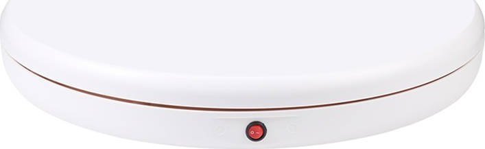 Puluz Obrotowa podstawka do zdjęć Puluz 45 cm (biała)