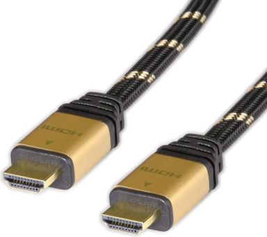 Kabel Roline HDMI - HDMI 10m złoty (11.04.5566)