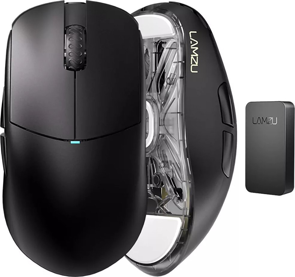 Mysz Lamzu Mysz Lamzu Atlantis OG V2 4K Wireless Charcoal Black