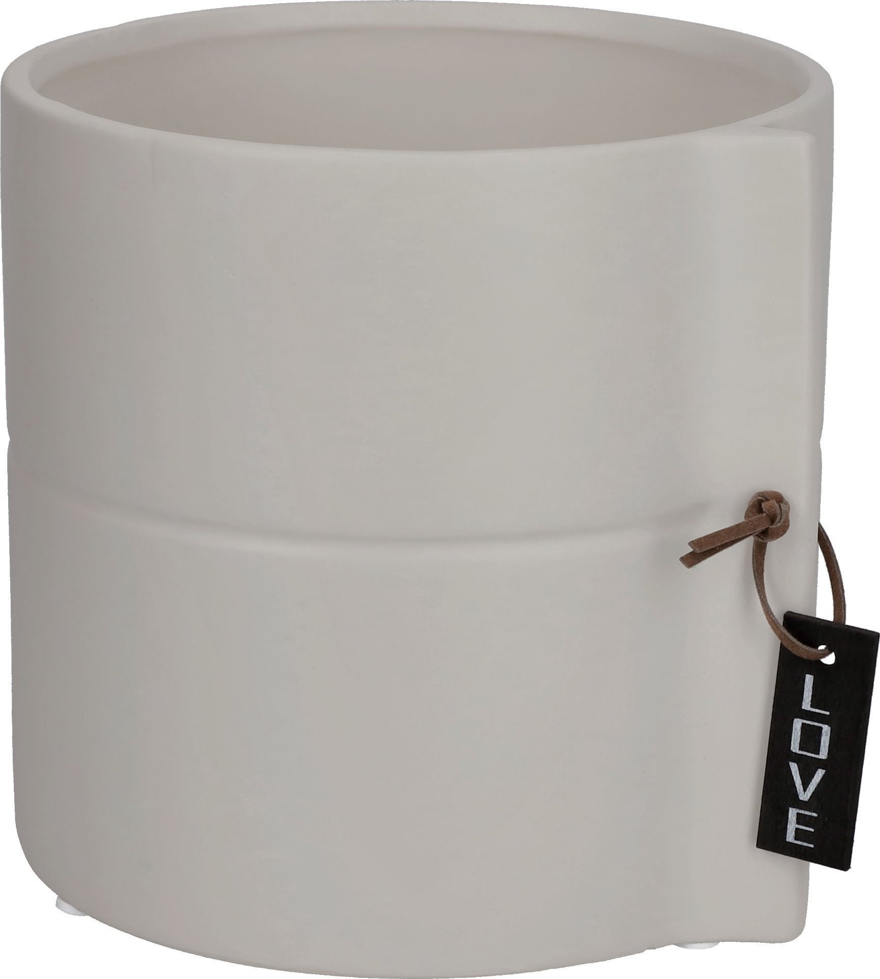 Kadax KADAX Doniczka Ceramiczna Osłonka 13cm Szara