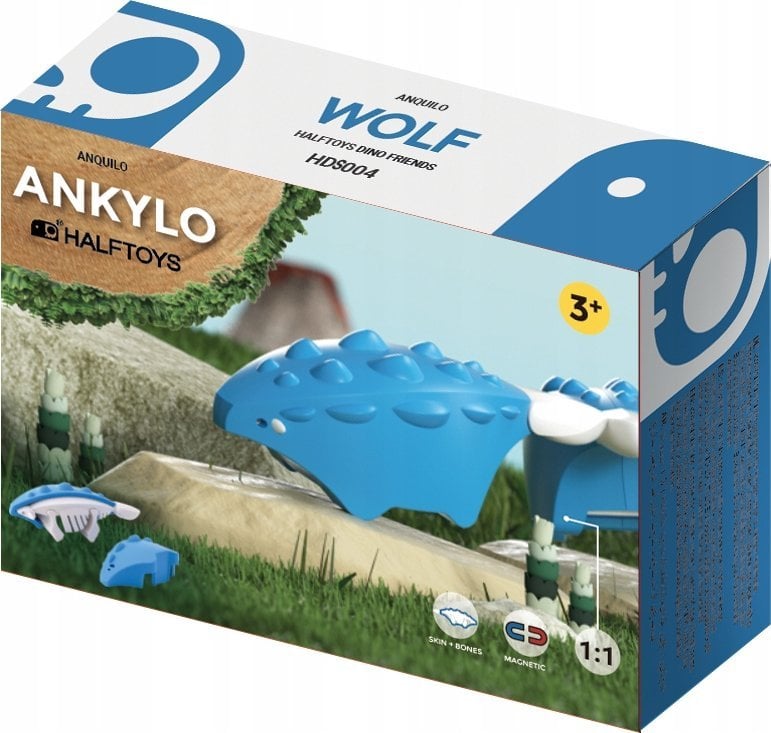 Figurka Teka HalfToys składany Ankylozaur