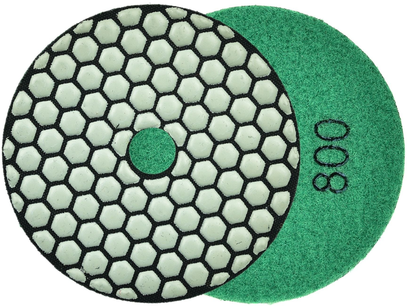 Geko Tarcza polerska do szlifowania gresu na sucho 100mm GR800 (25/250)