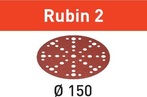 Festool Krążki ścierne STF D150/48 P150 RU2/50