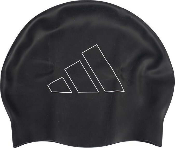 Adidas Czepek pływacki adidas Logo Swim czarny IA8305