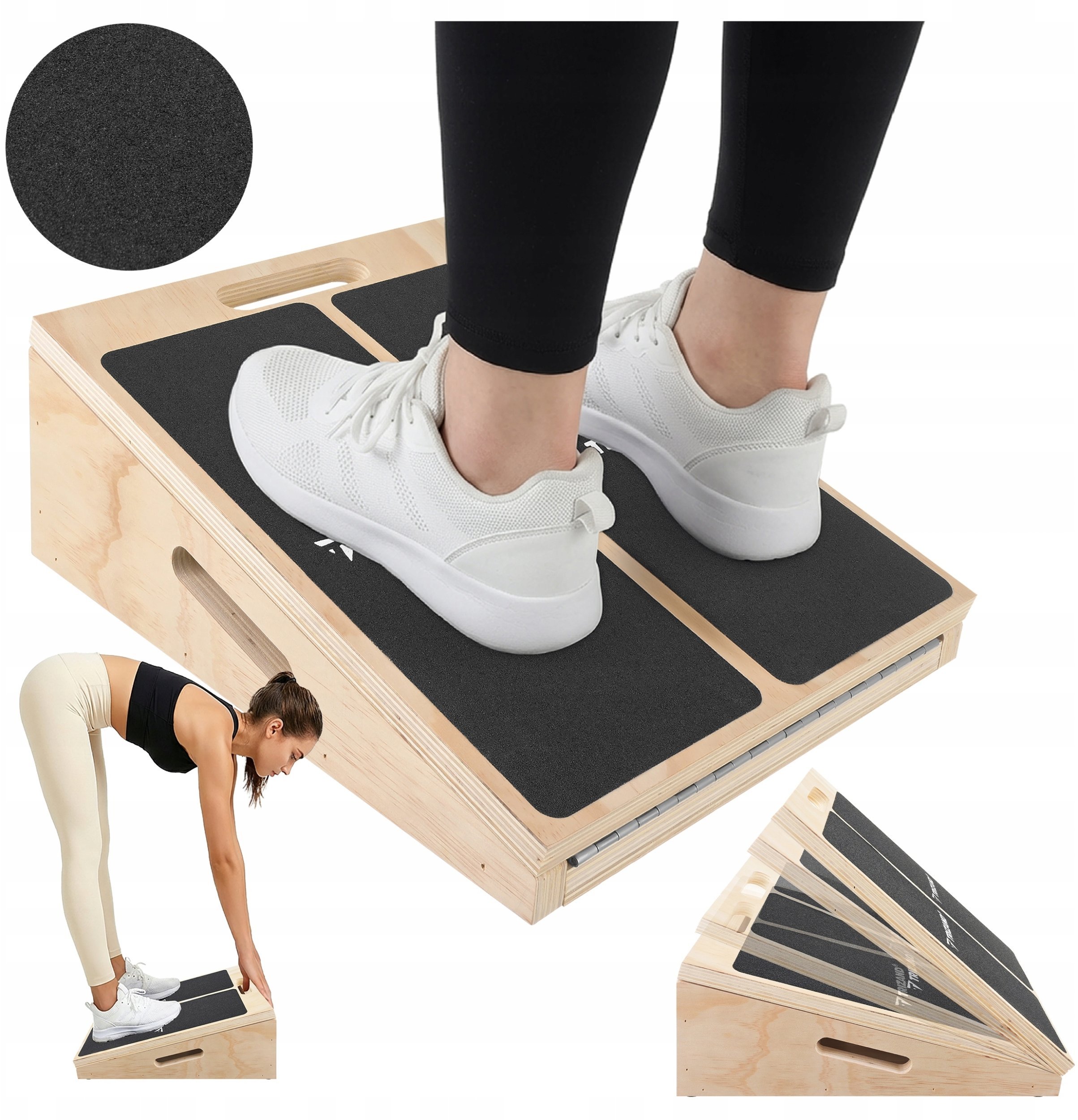 Deska/platforma do ćwiczeń na łydki Trizand 27130