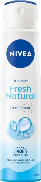 Nivea Dezodorant damski w sprayu Fresh Natural 250ml